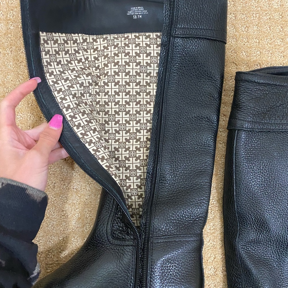 Tory Burch Perfect Condition Selma Riding Boot - Picture 10 of 12